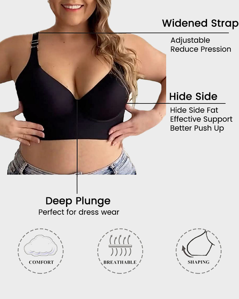 Elovia™ Push-up z gładkimi plecami