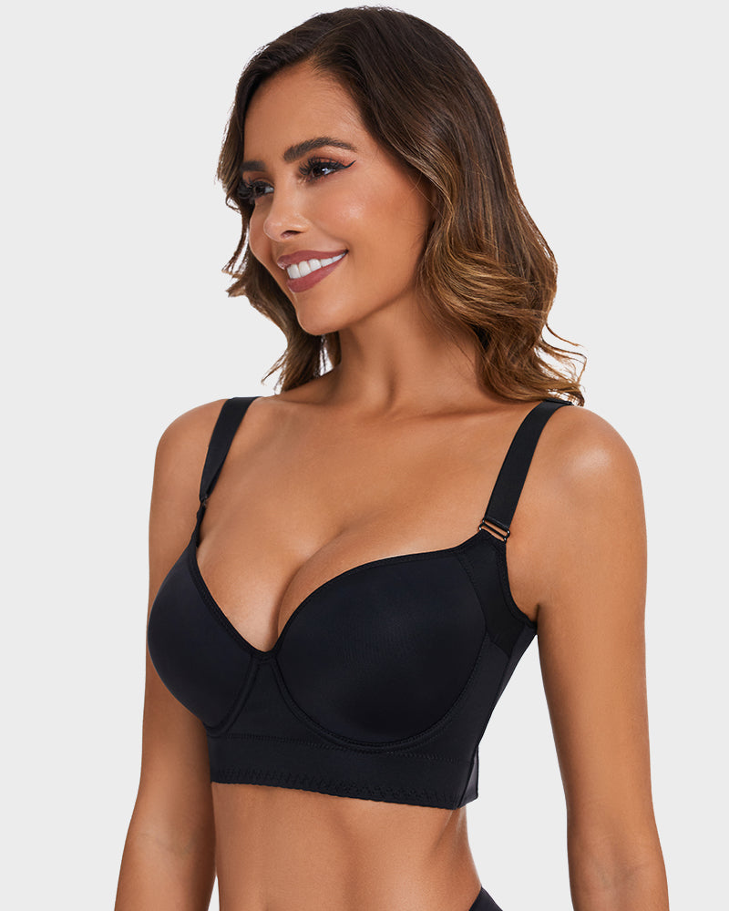 Elovia™ Push-up z gładkimi plecami