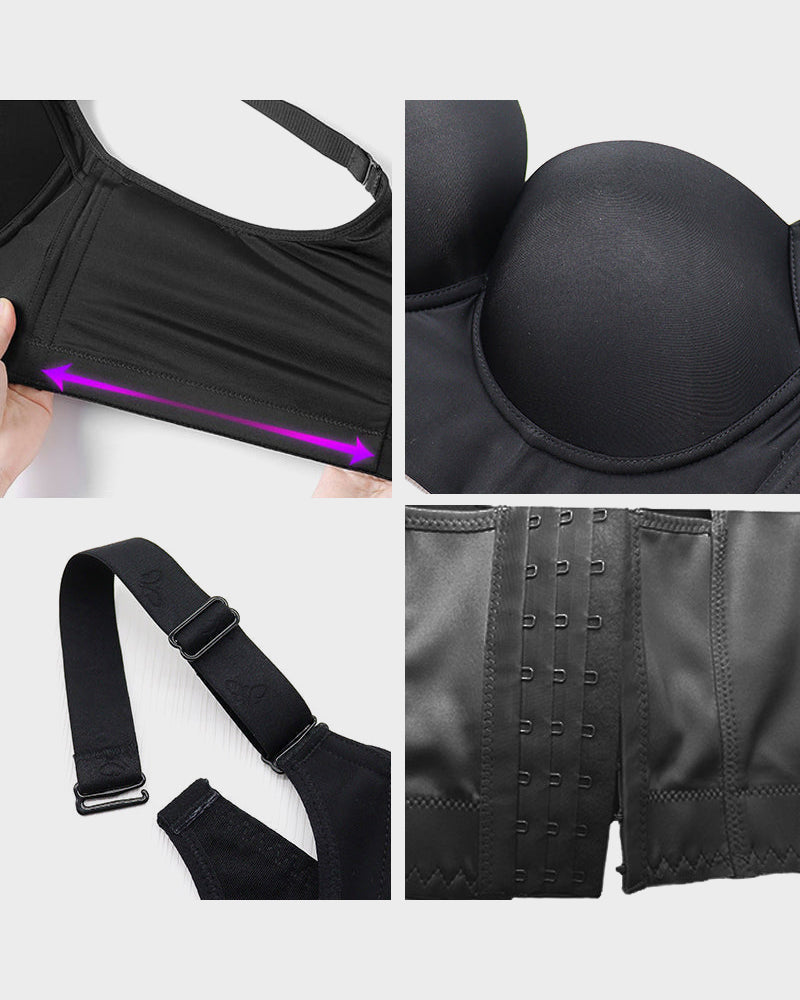Elovia™ Push-up z gładkimi plecami