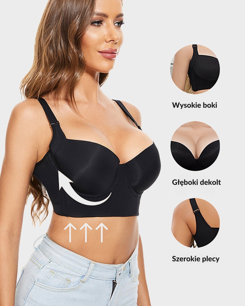 Elovia™ Push-up z gładkimi plecami