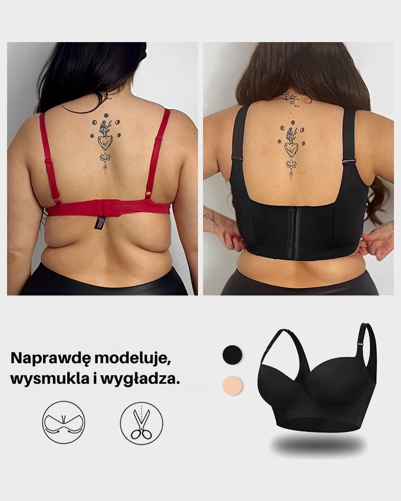 Elovia™ Push-up z gładkimi plecami