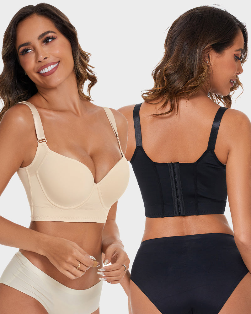 Elovia™ Push-up z gładkimi plecami