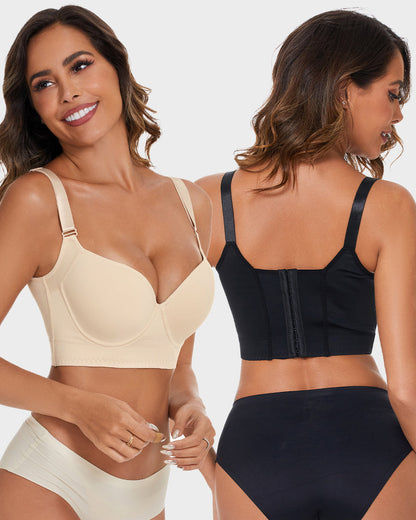 Elovia™ Push-up z gładkimi plecami